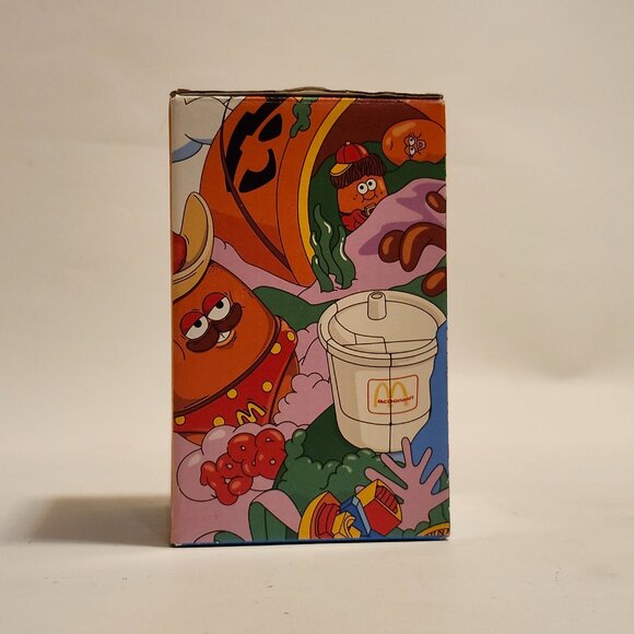 McDonald's 1976-2015 Nanoblock Fries Grimace Glass with Box - Picture 5 of 8